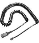 27190-01 U10P Quick Disconnect Cord For Plantronics H-series Headset New. Price: $12.99.
