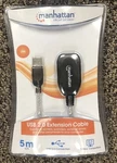 Manhattan 519779 Usb 2.0 Active Extension Cable, 16FT New Open. Price: $11.95.