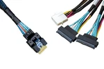 Nvme Adapter SFF-8654 To 2*SFF-8639 Cable Data Transfer RSL74-6516 Power Black New. Price: $43.18.
