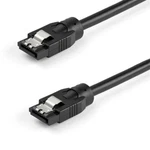 1FT Startech Sata Round Latched To Cable - Black New. Price: $13.65.
