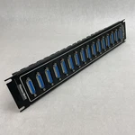 Thomas & Betts By Nevada Western 16 Port DB25 RS232 To RJ45 Slim Rack Mount Used. Price: $119.96.