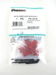 Panduit Psl-dcjb RJ45 Blockout Device, Qty 10 With Key, Red Stsi New. Price: $31.99.