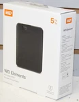 Western Digital 5TB Elements Portable Storage Usb 3.0 Model WDBU6Y0050BBK New. Price: $160.00.