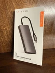 Satechi Usb-c Multiport V2 Adapter (ethernet/hdmi/usb-a/sd) Space Gray New Seale. Price: $28.00.