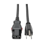 Eaton Tripp Lite P006-L06 Computer Power Cord, Nema 5-15P Locking C13 10A, New. Price: $6.99.