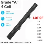 Lot Battery For Asus X551CA X551MA A31N1319 A41N1308 2200MAH New. Price: $445.00.