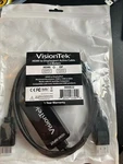 Visiontek 900822 1.5 Meters (5 Ft) Hdmi To Displayport Active Cable New. Price: $20.00.