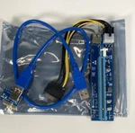 Febsmart Pci-e Riser VER006C Adapter Card New. Price: $6.00.