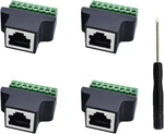 4PCS RJ45 Female Pin Screw TERMINAL,8P8C Ethernet Connector, New. Price: $29.12.