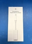 New Apple Thunderbolt To Gigabit Ethernet Adapter MD463BE/A Model A1433. Price: $15.00.