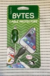 Tzumi Cord Bytes Cable Protectors, 2PK - Green Alligator / Grey Shark New. Price: $8.99.