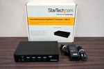 Startech.com SV431DPU3A2 4-PORT Kvm Switch With Built-in Usb 3.0 & Power Adapter Used. Price: $89.99.
