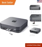 Usb Hub With Micro/sd Readers & Headphone Jack For Mac Mini M2/M1 - Space Gray New. Price: $83.99.