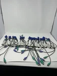 Lot Of 15 Avocent AVRIQ-PS2 For Autoview Kvm Switches Used. Price: $79.99.