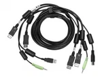 New Avocent CBL0106 Dual-dp Usb Audio Kvm Cable 6FT Integrated. Price: $44.99.