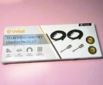 Uvital Telephone Handset Cord Detangler 4 Pack 360 Degree Rotating Black Open Bo. Price: $27.95.
