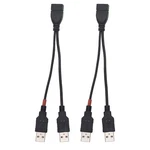 Youcheng 30CM Usb 2.0A Female To Dual Hub Adapter Cable For Computers And... New. Price: $16.12.