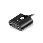 Aten Peripheral Switch 2X4 Usb 2.0, Pc, 4X Ports, Remote Brand. Price: $42.05.