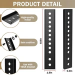 Vertical Vesa Extender Plate Bracket Kit, Tv Mount Extension Black New. Price: $25.99.