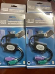 4 Adesso PS/2 To Usb Adapter Connect Your Keyboard And Mouse Port - New. Price: $50.00.
