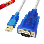 Dtech Usb To Serial Adapter Cable RS232 DB9 Male Port With Ftdi 1.5FT, Blue New. Price: $24.47.