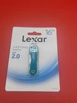 Lexar By Micron 16GB Twistturn Jump Drive Usb 2.0 Brand New Teal. Price: $14.00.