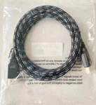 Monoprice Braided Displayport 1.4 Cable 8K For Graphic Design Tv PC(6FT) - N182 New. Price: $9.99.