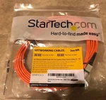 Startech 50FIBPSCSC3 3M Ofnp Plenum Multimode 50/125 Duplex Fiber Patch Cable New. Price: $29.95.