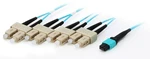 E-quip Equip Mtp/sc 50/125 10 Fibre Optic Cable 4X Cyan Fiber New. Price: $245.03.
