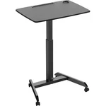 Kantek STS330B Mobile Sit Stand Desk Adjustable Pneumatic New In Box. Price: $195.00.