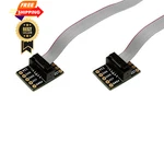 Treedix 2PCS Jtag Breakout Board With 1.27MM Pitch 10PINS Idc Cable, Gray New. Price: $18.98.