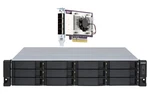Qnap TL-R1200S-RP Drive Enclosure SATA/600 Mini-sas Host Interface 2U New. Price: $1536.21.