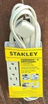 Stanley Cordmax Appliance 9' Low Profile Extension W/3 Outlets #31125 New. Price: $14.99.
