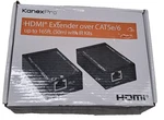 Kanex Pro Hdmi Extender Over CAT5E/6 Receiver, And Transmitter Open. Price: $35.00.