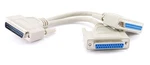 Cablesonline 8 Inch DB25 Parallel Male/dual Female Y-splitter Printer (... New. Price: $35.06.