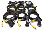 (lot Of 250) RJ50 DB9F Shielded Data Cables 6FT Custom Pinout C2G 7082609 New. Price: $966.91.