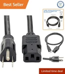 Eaton 15 Amp Heavy-duty 3FT Listed Power Cord For Pc, Monitor & Laptop New. Price: $19.90.