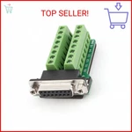 Uxcell DB15 D-sub Vga 15PIN Female Adapter Jack Terminal Break Out Pcb Board New. Price: $12.97.