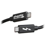 Plugable 6.6' Thunderbolt 3 Easy Transfer Cable, Black Tbt-tran New. Price: $56.51.