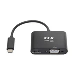Tripplite U444-06N-VB-C Usb To Vga Adapter Converter W/pd Charging 1080P Black New. Price: $14.95.