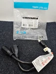 Eaton P024-001-2 Tripp Lite Series Extension Cord Y Splitter Nema 5-15P 5-15R Open. Price: $17.49.