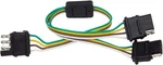 Ledglow Truck Flat 4 Pin Y-splitter Adapter Trailer Harness Powers Both... New. Price: $15.60.
