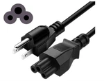 3FT Prong Laptop Power Cord Nema 5-15P C5 Dell Hp Lenovo Toshiba Acer New. Price: $9.99.