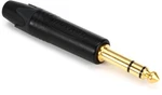 Neutrik NP3X-B Pole Gold 1/4" Connector Black Shell New. Price: $12.30.