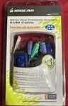 Iogear All-in-one Premium Bonded Kvm Cable Nip New. Price: $12.99.