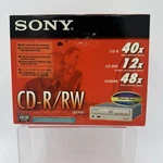 Sony Cd-r/rw Drive Unused Original Box Nos Cd-rom Computer CRX195A1 Open. Price: $19.00.