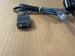 Symbol Zebra RS-232 Serial Barcode Scanner Cable Assembly 25-32465-20 W/ Pwr Sp Used. Price: $29.95.
