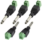Aaotokk 6.35MM Screw Terminal Block Connector (1/4") Ts Mono Ma New. Price: $13.09.