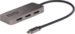 Startech.com 3-PORT Usb-c Multi-monitor Adapter, 3X Hdmi, Space Gray New. Price: $88.56.