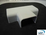 2X Panduit TF10WH-X Tee Fitting Cover White **new Neuf. Price: $6.20.